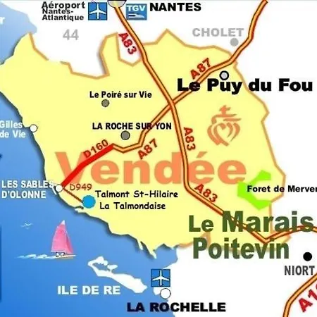 Le Pied D'alouette Maison 8 Personnes, Village Vacances, Au Coeur D'un Golf 18 Trous, Accès Piscines Gratuit * Talmont-Saint-Hilaire